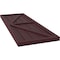 Ekena Millwork Americraft 5-Board Wood 2 Equal Panel Frmd Board-n-Batten Shutters w/Dbl Z-Bar, ARW102BF518X57WRH, PR ARW102BF518X57WRH - alternate 6